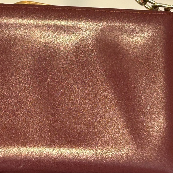 Cartier Must de Cartier Tri-fold Long Wallet Clasp Wallet & Crossbody Gold Chain - Picture 5 of 10